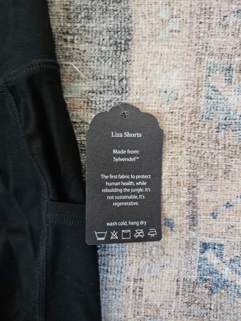 Namarie Black Women's Active Shorts - Picture 4 of 6